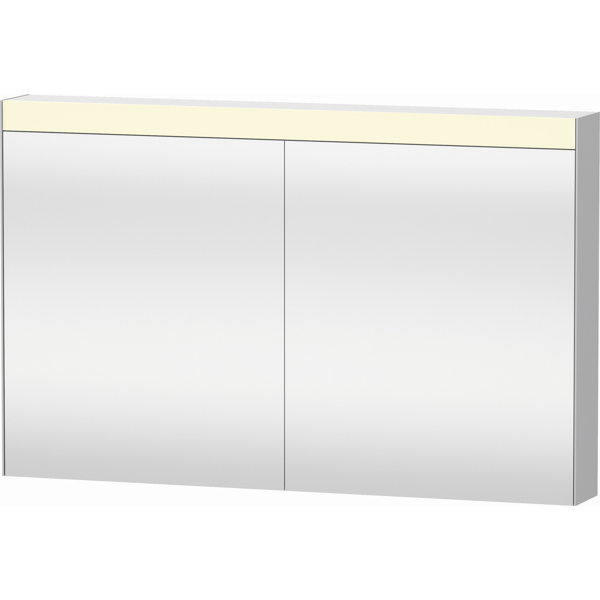 Duravit Surface Mount or Recessed Frameless 2 Door Medicine